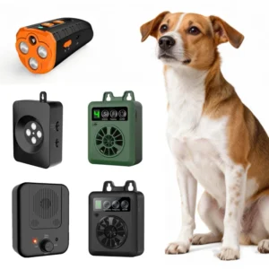 Pet Products Anti Barking Device Automatic Waterproof Dog Control Devices With 3 Modes for Outdoor Dog
