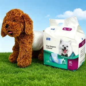 Pet Products Disposable Eco Friendly Absorbent Custom Disposable Dog Nappies Pet Diapers for Male Dogs