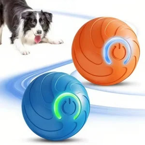 Pet Products Dog Accessories Interactive Movement Plastic Smart Automatic Electric USB Charging Pet Cat Dog Ball Chew Toys