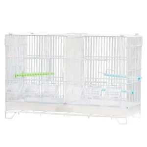Pet Products Flight Cage Metal Steel Bird Crate Multi Bird Home Stackable Cage for Birds Home Crate for Extra Small Pet