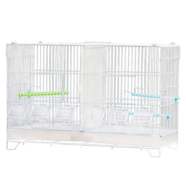 Pet Products Flight Cage Metal Steel Bird Crate Multi Bird Home Stackable Cage for Birds Home Crate for Extra-Small Pet