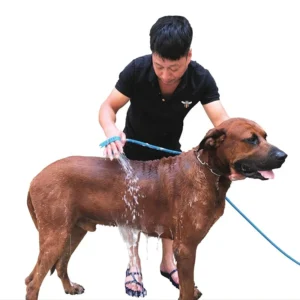 Pet Products Folding Adjustable Dog Pet Bath Shower Cleaner Massage and Bathing Tools