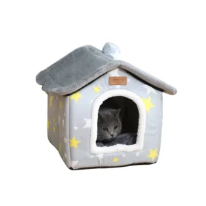 Pet Products for Pets Sleep Cozy House Non slip Bottom Cats Tent Accessories Niche Chat Soft Pet Bed