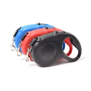 Pet Retractable Leash 3m Durable Adjustable Suitable for Small Dogs Plastic