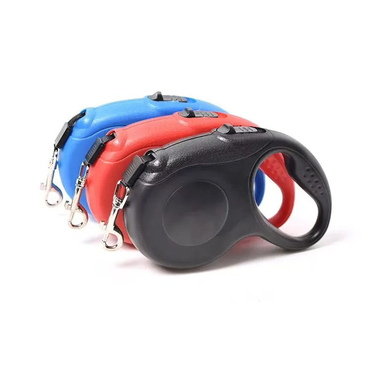 Pet Retractable Leash 3m Durable Adjustable Suitable for Small Dogs Plastic