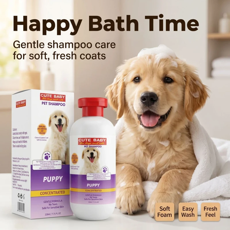 Pet Shampoo Bath Liquid Multi functional Cleaning Shower Gel