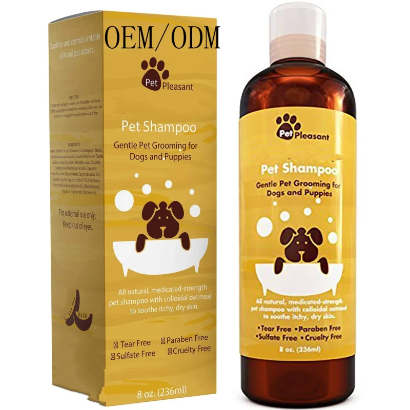 Pet Shampoo for Dogs & Puppies All Natural Doggy Shampoo & Conditioner