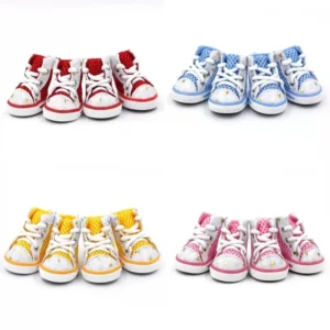 Pet Shoes Summer Casual Breathable Mesh Dog Shoes Teddy Bear Poodle Chihuahua Small Dog Foot Covers