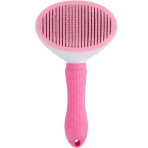 Pet Slicker Brush Self Cleaning Pet Grooming Comb for Dogs Cats
