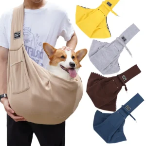 Pet Sling Carrier Portable Breathable Cat and Dog Bag for Pets up to 7.5kg