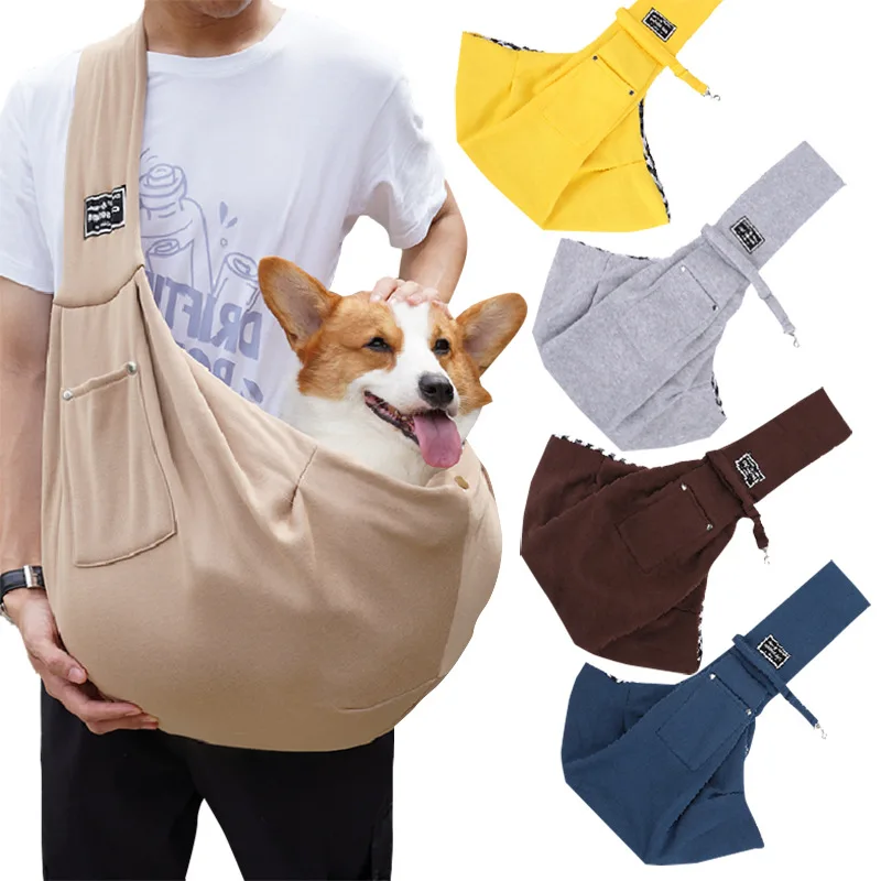 Pet Sling Carrier Portable Breathable Cat and Dog Bag for Pets up to 7.5kg