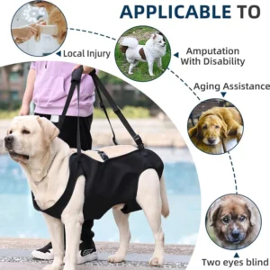 Pet Sling Carrier for Injured Elderly Dogs