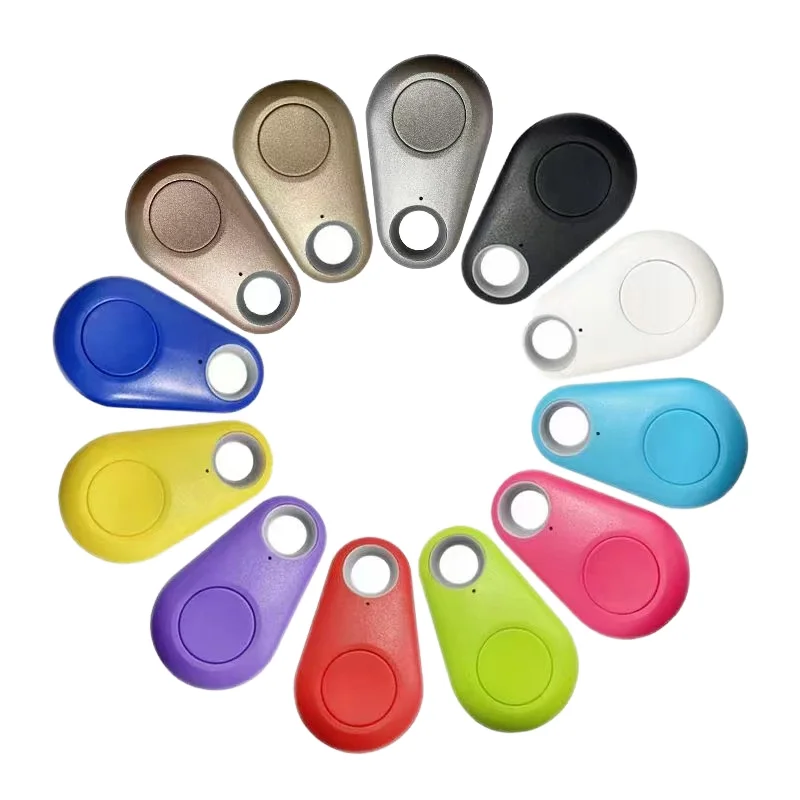 Pet Smart Durable Plastic Mini Tracker Water Drop Design Two Way Anti Lost Search Bluetooth Alarm for Small Animals Outdoor