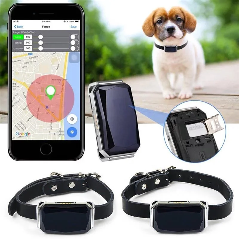 Pet Smart Tracker GPS Locator Tracking for Dog Cat G12 Bracelet Tracking Device