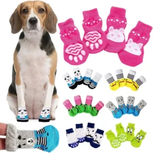 Pet Socks High Quality Non slip Bottom Cotton Dog Socks Dog Footwear Pet Supplies
