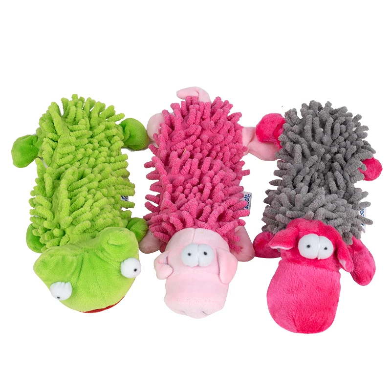 Pet Soft Dog Toys Squeaky Cute Puppy Plush Animals No Stuffed Dog Chew Toys Dog Toys