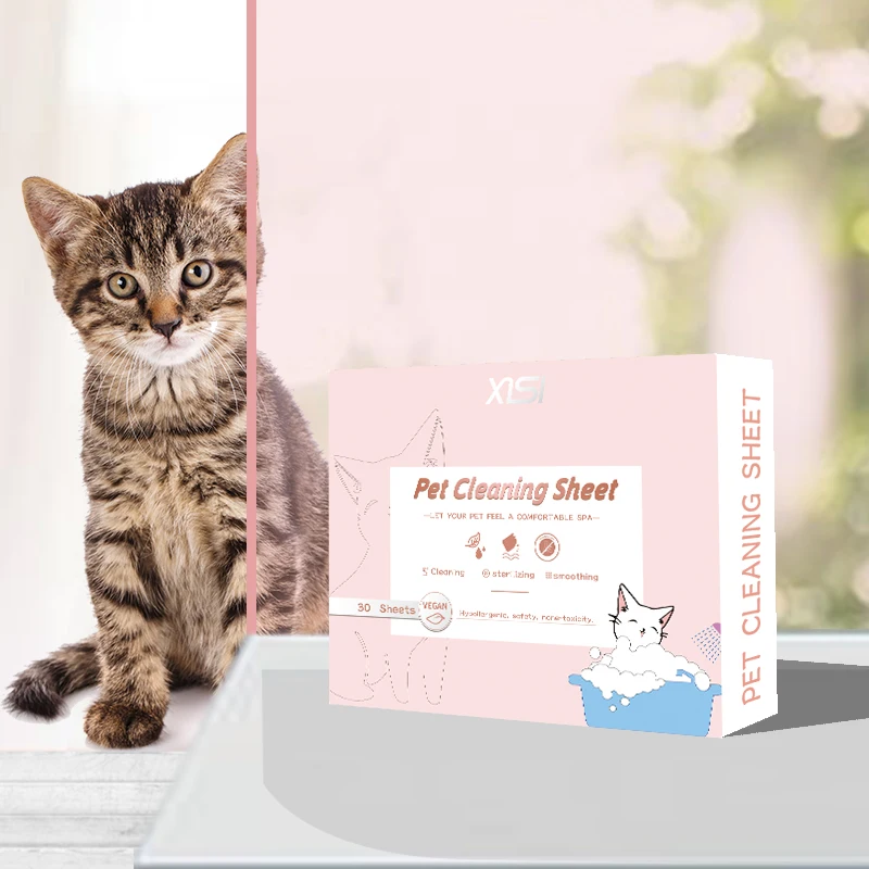 Pet Strips Bath Dog Spa Grooming Pet Cleaning Sheet for Pet Bath