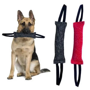Pet Supplies Bite Resistant Dog Training Toy Linen Adversarial Tug of War Interactive Dog Toy Dog Cloth Stick Large Pet Chew Toy