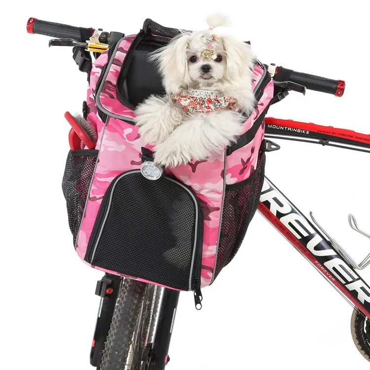 Pet Supplies Cat Dog Carrier Portable Large Capacity 5kg Polyester Zipper for Walking Dogs Cycling