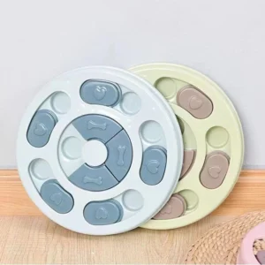 Pet Supplies Dog Toy Leaky Food IQ Fun Food Training Puzzle Slow Food Toy Plate Dog Bowl PP Plastic