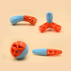 Pet Supplies Dog Toys Educational Leakage Wear resistant Bite resistant TPR Chew Toy