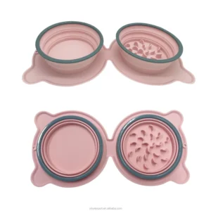 Pet Supplies Foldable Silicone Bowls for Outdoor Dog Walking Small Animals Birds Portable Travel Water Feeding Bowl