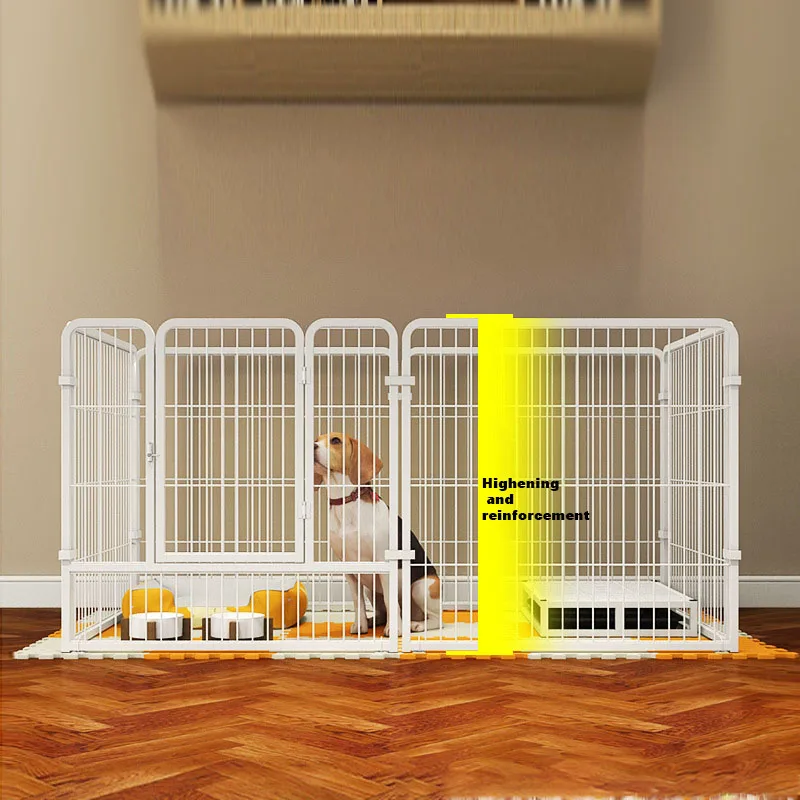 Pet Supplies Free Combination Adjustable Portable Folding Heavy Duty Wire Dog Exercise Outdoor Small Animals Fence