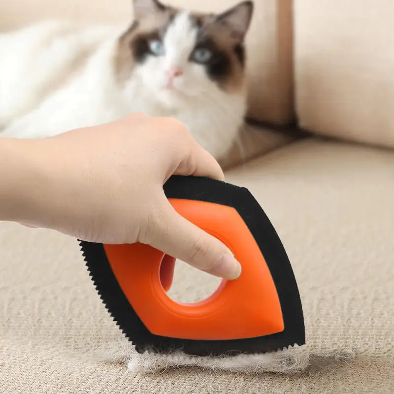 Pet Supplies Mini Pet Hair Care Device Dog and Cat Hair Removal Brush Cat Nest Cleaning Tool Brush Sofa Scraper Accessories