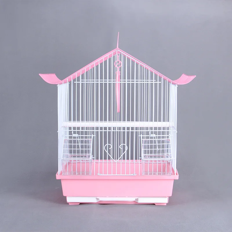 Pet Supplies Portable Wire Parrot Cage Small and Medium Bird Cage Birds Accessories House