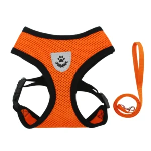 Pet Supplies Reflective Breathable Small Medium Dog Cat Pet Harness Safe Comfortable Dog Cat Harness Pet Chest Strap