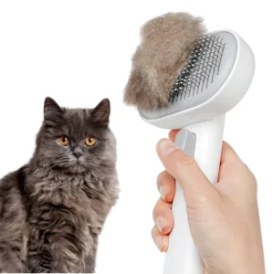 Pet Supplies Reusable Grooming Tools Cleaning Brush Pet Care Stainless Steel Hair Shedding Cat Dog Brush