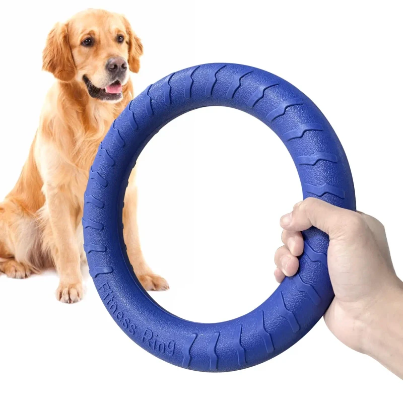 Pet Supplies Small Size EVA Floating Dog Ring Eco Friendly Outdoor Training Puller Toy