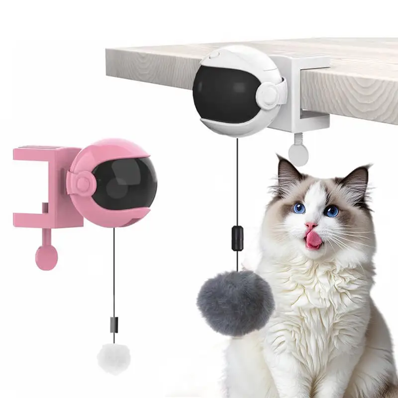 Pet Supplies Smart Cat Toys Products Automatic Interactive IQ Training Robot Yoyo Cat Lift Fishing Toy
