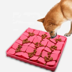 Pet Supplies Stimulating Mental Training Boredom Treat Interactive Puzzles Games Pet Food Slow Feeding Toy Snuffle Mat for Dogs