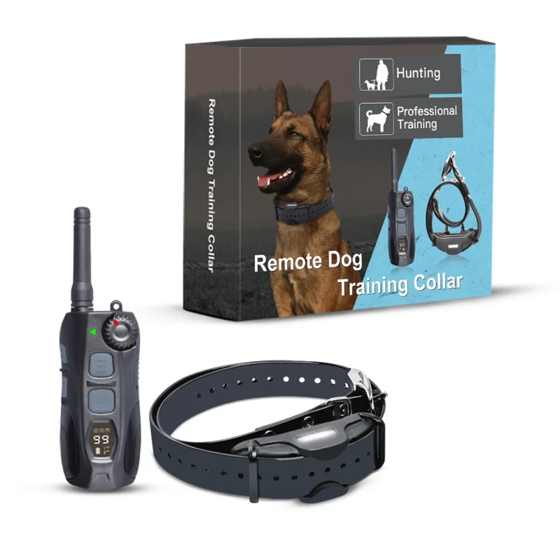 Pet Supplies Teainertec Dt 4200 Dog Training Collar with Remote 5 Training Modes Electric Dog Shock Collar for Hunting Dogs