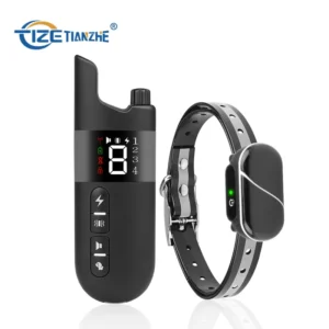 Pet Supplies Warning Sound Vibration and Electric Shock Buzzer Light Dog Trainer Remote Controlled Dog Training Equipment