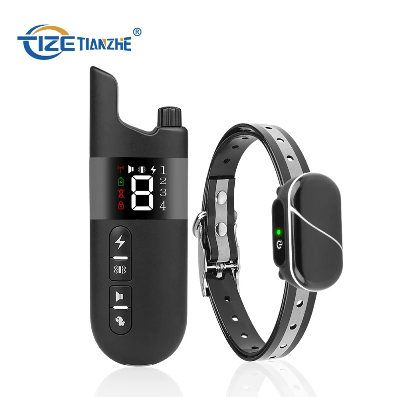 Pet Supplies Warning Sound Vibration and Electric Shock Buzzer Light Dog Trainer Remote Controlled Dog Training Equipment