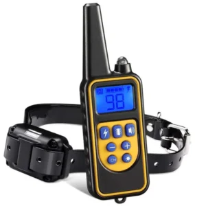Pet Supplies Waterproof Rechargeable Remote Electric Dog Training Anti barking Collar