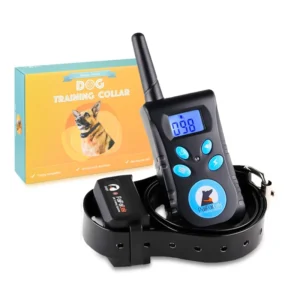 Pet Supplies and Equipment Dog Training Collar Waterproof Electric Anti Bark Pet Shock Collar With Control Remote 500 M