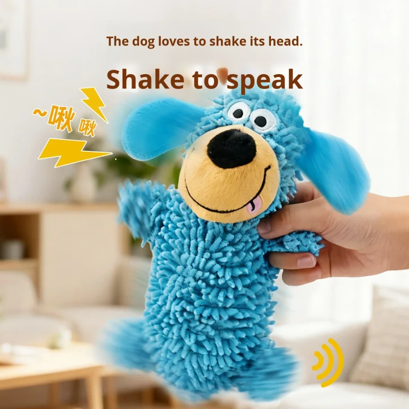 Pet Toy Squeaky Dog Sound Doll Plush BB Squeak Interactive Teething Resistant and Wear Resistant