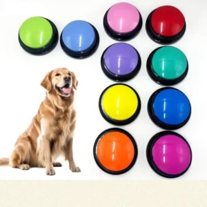Pet Toys Education Dog Communication Talking Speech Button Dog Recording Button Speaking Sound Training Toy for Dog Cat