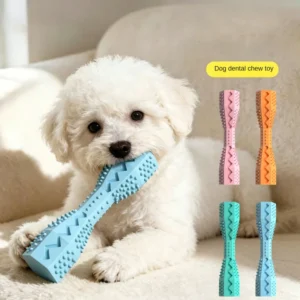 Pet Toys Hexagonal Dog Toys Pet Supplies Cat and Dog Teething Sticks for Entertainment and Durable Chewing Toys