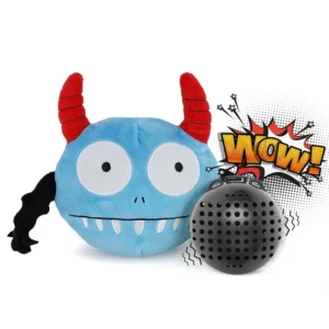 Pet Toys Squeaking Dog Toys Electric Dog Toys with Plush Cover for Dogs Cats Playing