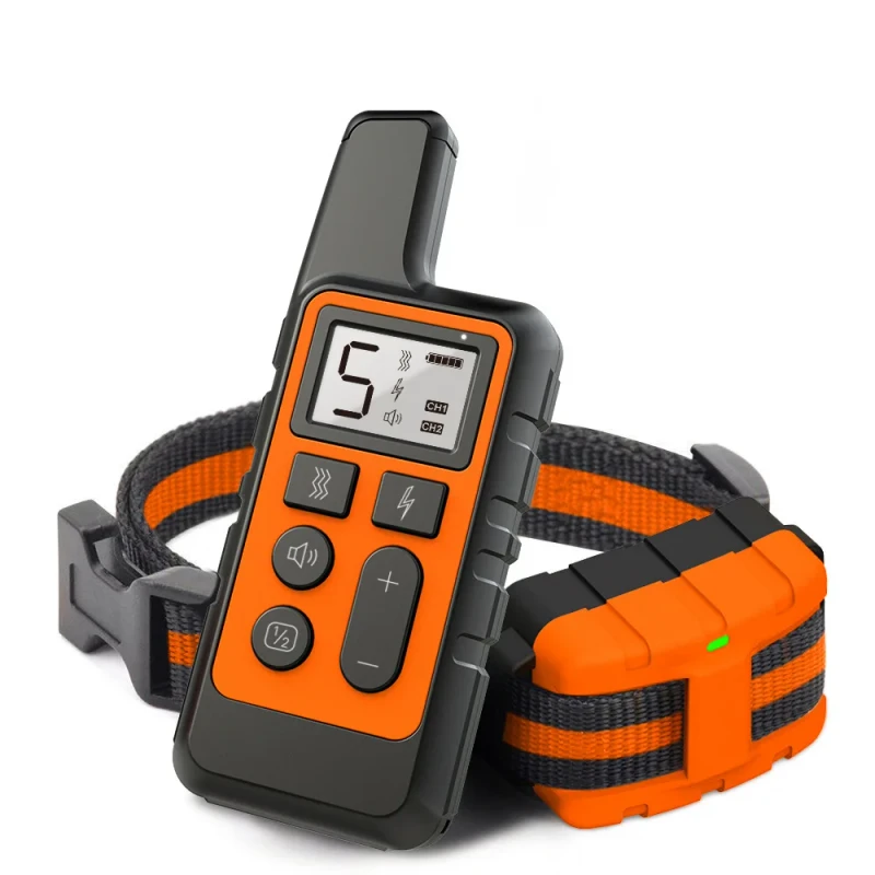 Pet Trainer Dog Anti barking Device Remote Control Training Collar