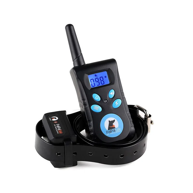 Pet Training Behavior Products 3 Modes Electric Dog Bark Collar Dog Training Collar with Remote