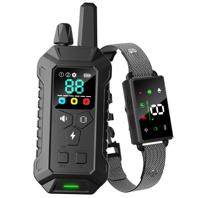Pet Training Behavior Products Dog Training Collar Remote with Sound 1-9 Vibration 1-9 and Shock 1-99
