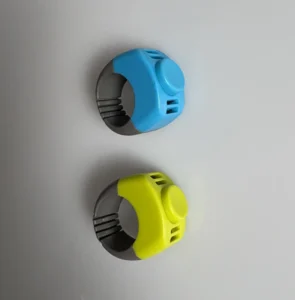 Pet Training Clicker Gear PVC Clicker Rings Birds Horses Dogs Universal Small Sized Potty Training Aids Outdoor