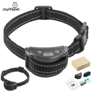 Pet Training Device Anti Bark Control Vibration Stop Barking Dog Collar Shock Electronic Auto Anti Bark Control Collar