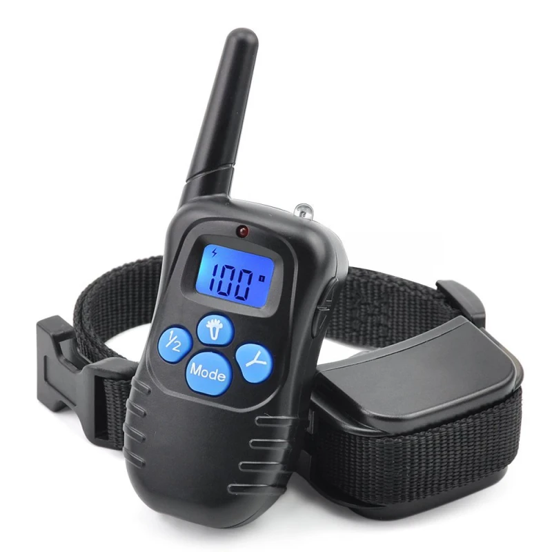 Pet Training Products Remote Vibrating Dog Training Collar Bark Collar 998DRB