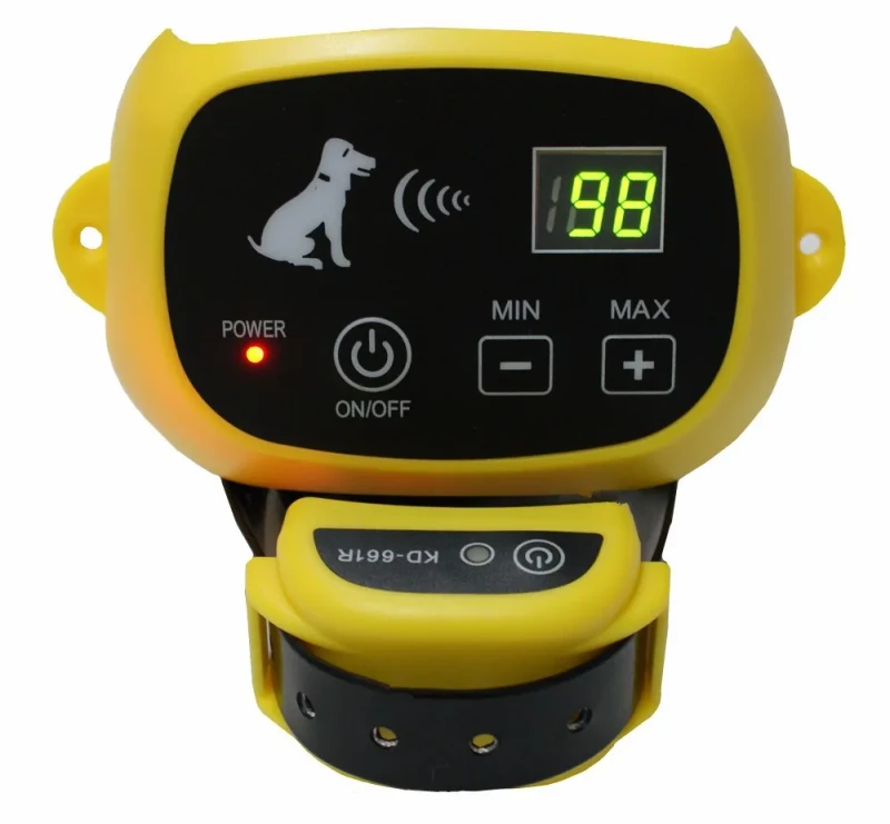 Pet Training Products Training Collars Electronic Boundary Control Dog Fence System With Beeper Collar